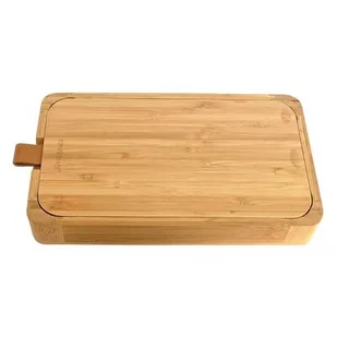 Bambusowy Organizer Na Drobiazgi Z Lusterkiem Kinghoff Kh-1695 - Pojemniki kuchenne - miniaturka - grafika 1