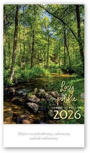 Kalendarz 2026 reklamowy Lasy polskie - Zeszyty szkolne - miniaturka - grafika 1