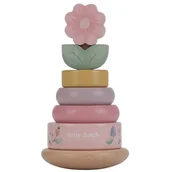 Zabawki sensoryczne - Drewniana piramidka Fairy Garden, Little Dutch - miniaturka - grafika 1