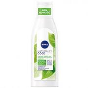 Mleczka do demakijażu - Nivea Naturally Good Cleansing Milk nawilżające mleczko oczyszczające do twarzy 200ml - miniaturka - grafika 1