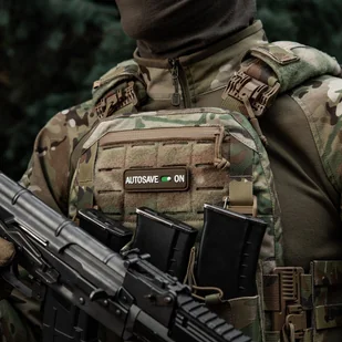 M-Tac - Naszywka Autosave PVC - 3D - Coyote - 51116705 - Odzież taktyczna i umundurowanie - miniaturka - grafika 3