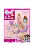 Lalki dla dziewczynek - Zestaw akcesoriów Barbie Moja pierwsza Barbie Podwieczorek HMM65 - miniaturka - grafika 1
