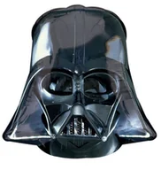 Balony i akcesoria - Balon foliowy, Star Wars Darth Vader Czarny, 46 cm x 50 cm - miniaturka - grafika 1