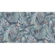 Tapety - Tapeta flizelinowa Expansio zielone liście wielokolorowy - miniaturka - grafika 1