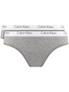 Calvin Klein Underwear Komplet 2 par fig klasycznych 000QD3584E Szary - Majtki damskie - miniaturka - grafika 1