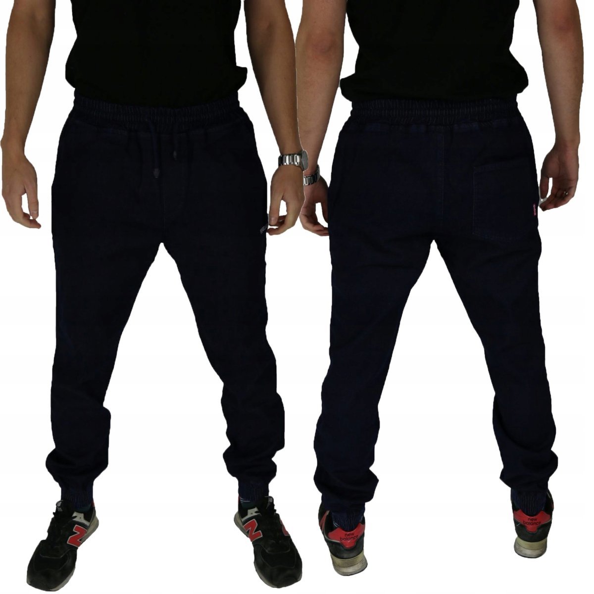 Spodnie Wedan Jogger Ciemny Jeans 3XL