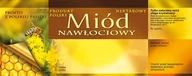 Akcesoria do hodowli zwierząt - Etykiety na Miód Nawłociowy (100szt) - wzór E127 - miniaturka - grafika 1