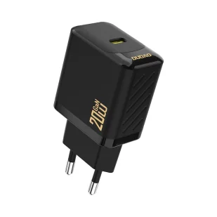 Ładowarka Dudao A26 PD20W GaN USB-C Szybkie ładowanie Power Delivery - Czarna - Ładowarki do telefonów - miniaturka - grafika 1