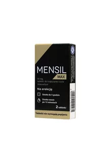 Hasco-Lek Mensil MAX 50 mg x 2 tabl do żucia - Potencja i libido - miniaturka - grafika 1