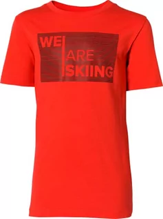 Koszulki i topy damskie - ATOMIC RS KIDS T-SHIRT - T-shirty w kolorze czerwonym - trwała i wygodna koszulka - koszulki z nadrukiem dla dzieci - lekka koszulka z krótkim rękawem - top dla dziewcząt i chłopców, czerwony, XL - grafika 1