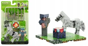 Klocki Minecraft Steve Figurka Koń broń Magnetyczne Edukacyjne Zestaw T9944 - Figurki dla dzieci Klocki Minecraft Steve Figurka Koń broń Magnetyczne Edukacyjne Zestaw T9944 - Figurki dla dzieci - miniaturka - grafika 1