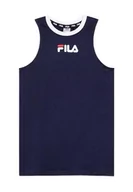 Sukienki - FILA Dziewczęca sukienka tank sukienka dziecięca, Medieval Blue, 122/128 cm - miniaturka - grafika 1