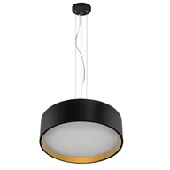 Lampy sufitowe - Light Prestige Hudson wisząca czarna/złota LP-043/1P - miniaturka - grafika 1
