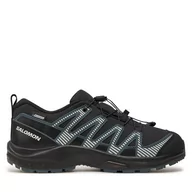 Buty trekkingowe dziecięce - Trekkingi Salomon Xa Pro V8 Waterproof L47568000 Czarny - miniaturka - grafika 1
