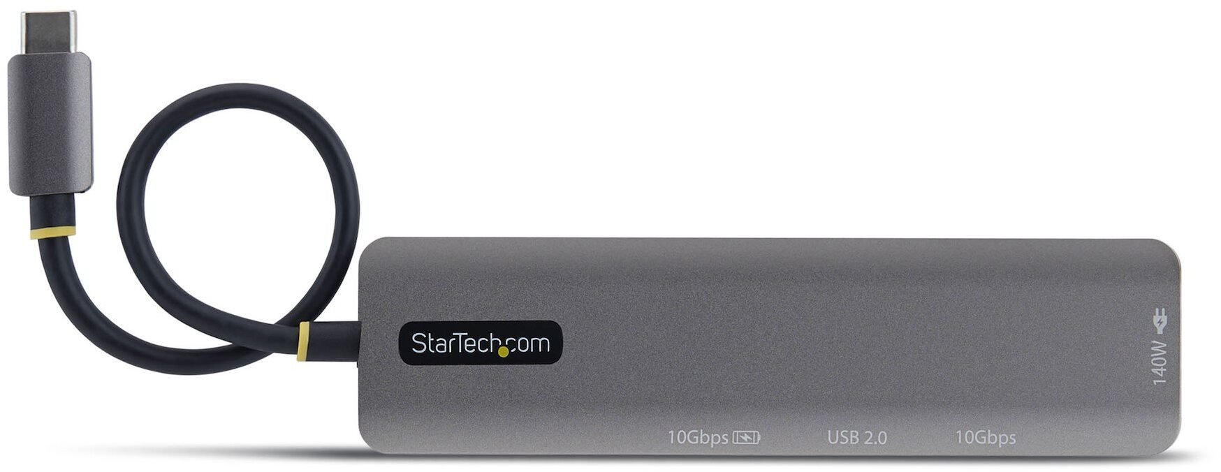 HUB USB StarTech STARTECH.COM USB-C na HDMI Multiport Adapter z 140W PD ładowanie 4K 60Hz HDMI 2-Port USB 10Gbps Hub 1x USB 2.0 Port Type-C Mini Dock 164B-USBC-MULTIPORT