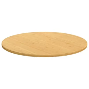 Blat do stołu, Ø60x1,5 cm, bambusowy Lumarko! - Meble modułowe i akcesoria - miniaturka - grafika 3