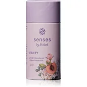 Dezodoranty i antyperspiranty unisex - Kvitok Solid Dezodorant SENSES - Owocowy, 42ml - miniaturka - grafika 1