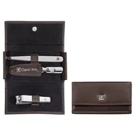 Akcesoria do paznokci - Zwilling J.A.Henckels R Classic Inox Zestaw do manicure 3 el. brązowy 97435-00 - miniaturka - grafika 1