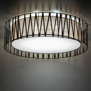 Okrągła lampa sufitowa, abażurowy plafon TK 4556 z serii HARMONY - Lampy sufitowe - miniaturka - grafika 2