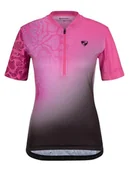 Koszulki i topy damskie - Ziener NELENIA damska koszulka rowerowa, rower górski, wyścigowy, oddychająca, szybkoschnąca, elastyczna, z krótkim rękawem, kolor magenta, 42 - miniaturka - grafika 1