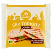 Sery - Carrefour Classic Ser topiony gouda 130 g - miniaturka - grafika 1