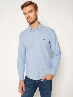 Koszule męskie - Levi's Koszula Ls Battery Hm 86625-0005 Niebieski Slim Fit - grafika 1