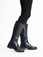 Botki damskie - ara Damskie botki Cambridge, niebieskie, rozmiar 38,5 EU, niebieski, 38.5 EU - miniaturka - grafika 1