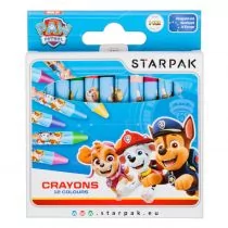 Starpak Kredki woskowe 12 kolorów Paw Patrol 352905 - Przybory szkolne - miniaturka - grafika 1