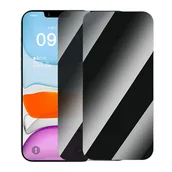 Szkła hartowane na telefon - Prywatyzujące szkło hartowane Baseus Superior do iP 11Pro/X/XS +2x zestaw czyszczący i EasyStick - miniaturka - grafika 1