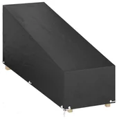 Pokrowce na meble ogrodowe - Pokrowiec na leżak ogrodowy, 12 oczek, 200x65x35/60 cm, PE Lumarko! - miniaturka - grafika 1