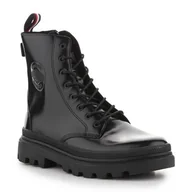 Botki damskie - Buty Palladium Pallatrooper Off 77204-010-M czarne - miniaturka - grafika 1