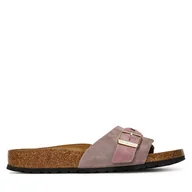 Klapki i japonki damskie - Klapki Birkenstock Oita Braided 1029123 Różowy - miniaturka - grafika 1