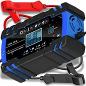 Prostowniki samochodowe - PROSTOWNIK SAMOCHODOWY AUTOMATYCZNY Z FUNKCJĄ NAPRAWY 12V 24V INTMIX LCD - miniaturka - grafika 1