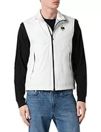 Kurtki męskie - Blauer Męska kurtka przejściowa, bez rękawów, 100 optyczna biel, rozmiar M, 100 białych optyczny, M - miniaturka - grafika 1