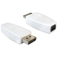 Adaptery i przejściówki - Delock Adapter AV DISPLAYPORT M -DISPLAYPORT MINI F 65240 - miniaturka - grafika 1