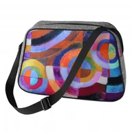 Torebki damskie - Sunlovers, Torba filcowa Nesi, Koła, 28x39x11 cm - miniaturka - grafika 1