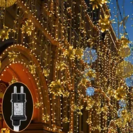 Oświetlenie świąteczne - Jopassy 30M 300 lampek choinkowych LED ciepły biały 8 trybów oświetlenia party ogród wewnętrznyReplika acja zewnętrzna lampki choinkowe - miniaturka - grafika 1