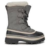 Śniegowce damskie - Śniegowce Sorel Caribou NL1005 Szary - miniaturka - grafika 1