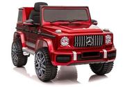 Pojazdy elektryczne dla dzieci - LEAN CARS Auto na akumulator Mercedes G63 BBH-0002 Czerwony Lakier - miniaturka - grafika 1