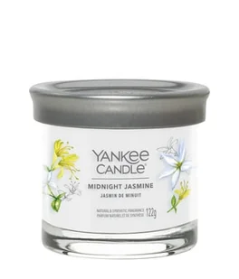 Yankee Candle Midnight Jasmine Signature Tumbler Świeca zapachowa 122 g - Świece - miniaturka - grafika 1