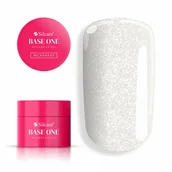 Żele do paznokci - Gel Base One Shimmer Milkshake 50g Żel do Paznokci Samopoziomujący Budujący - miniaturka - grafika 1
