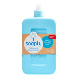 Soaply Płyn do mycia naczyń eukaliptus eco 500 ml - Środki do zmywarek - miniaturka - grafika 1
