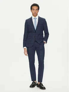 HUGO Garnitur Arti/Hesten232X 50535473 Granatowy Extra Slim Fit - Garnitury - miniaturka - grafika 1