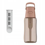 Butelki filtrujące - Butelka filtrująca wodę DAFI SOLID Mocha Cappuccino 0,5l + szczoteczka - miniaturka - grafika 1