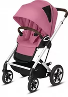 Wózki dziecięce - Cybex TALOS S LUX SILVER FRAME Magnolia Pink - miniaturka - grafika 1