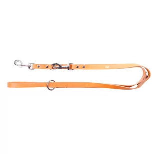 Dingo Smycz skórzana przedłużana kolor naturalny 18mm/110-200cm - Smycze dla psów - miniaturka - grafika 1