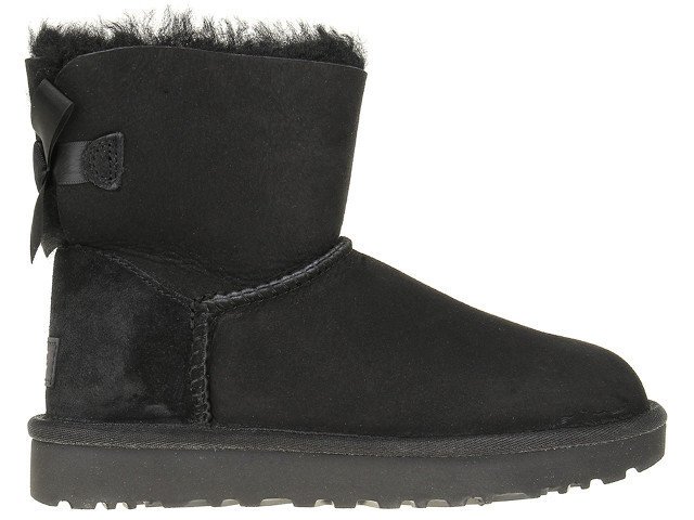 UGG, Buty damskie, Mini Bailey Bow II, czarny, rozmiar 39