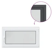 Tablice i flipcharty - vidaXL Okno piwniczne RISOR 110x50 cm uchylno-rozwierne DIN prawe - miniaturka - grafika 1