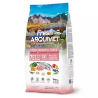 Sucha karma dla psów - ARQUIVET FRESH - półwilgotna karma dla psa - łosoś z indykiem - 2,5 kg - miniaturka - grafika 1