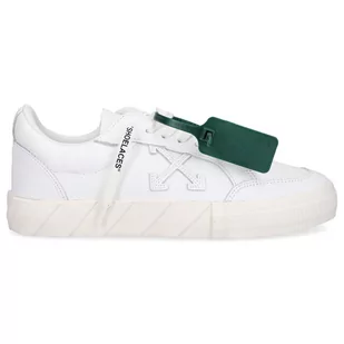 Off-White Trampki niskie VULCANIZED LOW  skóra cielęca - Trampki damskie - miniaturka - grafika 1